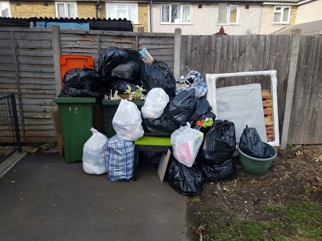 Satisfied customer after successful house clearance