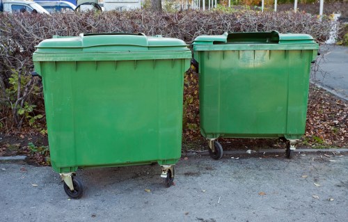 Customers using skip hire services in Kentish Town