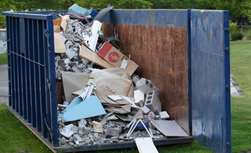 Recycling facilities for waste management in Kentish Town