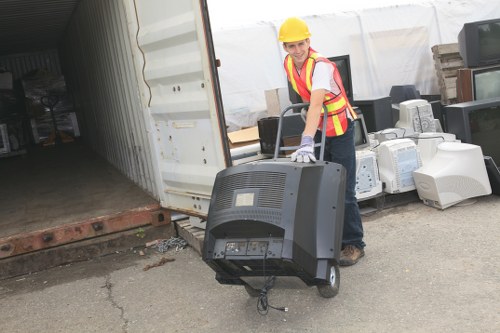 Booking process for commercial skip hire
